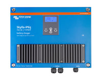 Victron Skylla-IP65 24V 35A (1+1) battery charger viewed from above, for 24V battery systems