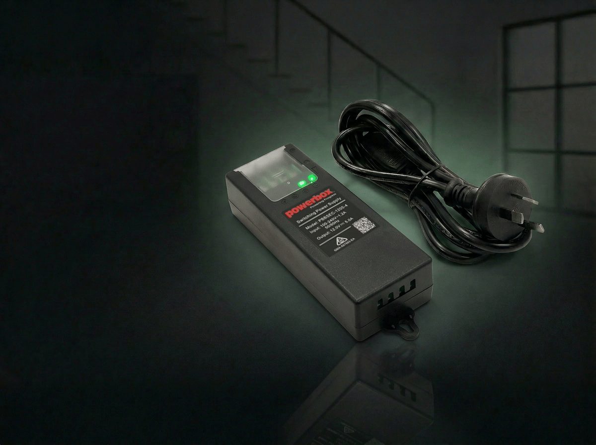 Introducing the NEW Powerbox PBBSEC-1205-4, 60W Security Power Supply