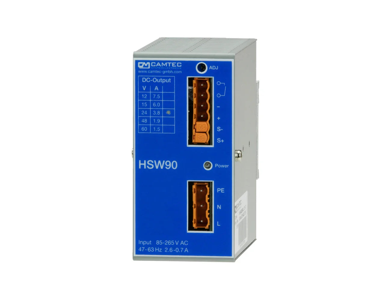 Camtec HSW00901 SERIES  AC/DC Power Supply