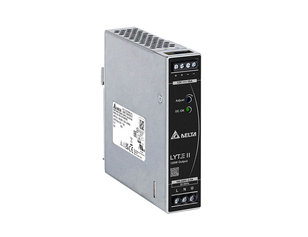 Delta Electronics DRL-48V120W1EN DIN RAIL LYTE II SERIES  AC/DC PSU