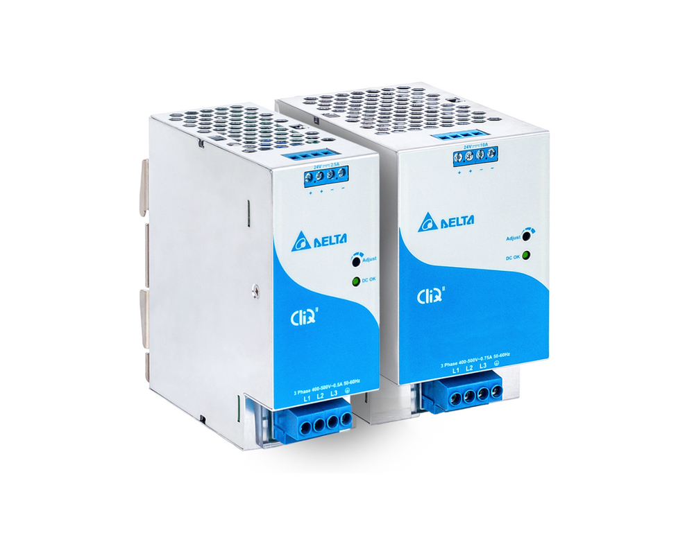 Delta Electronics CliQ II DRP 24V 3PH SERIES  AC/DC Power Supply