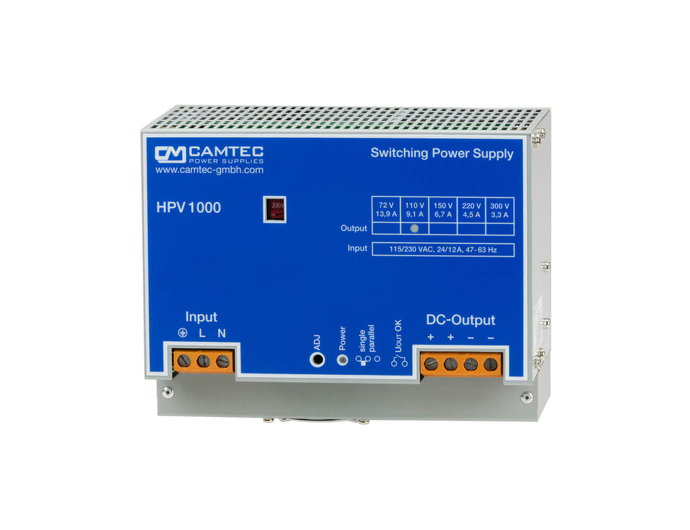 Camtec HPV10001 SERIES  AC/DC Power Supply