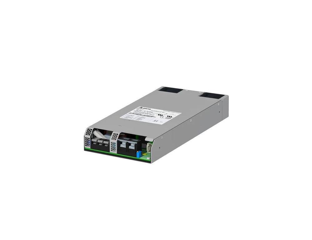 Delta IMA-S2000 series 2000W 1U enclosed medical and industrial AC/DC power supply with dual fans.