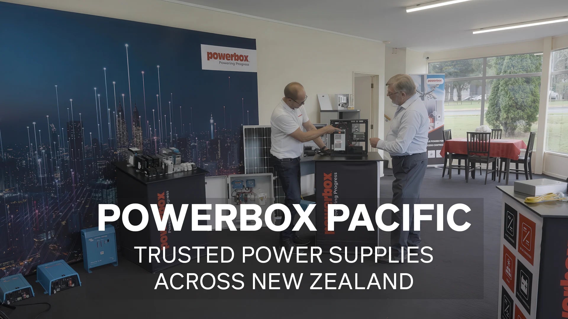 Load video: Powerbox Pacific - Trusted Power Solutions Across New Zealand