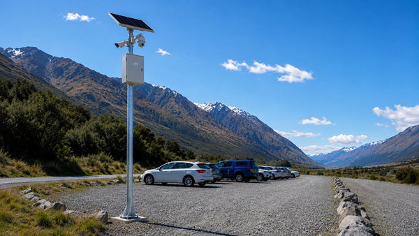 Keeping a Remote Car Park Trial Running — Rain, Cloud or Shine
