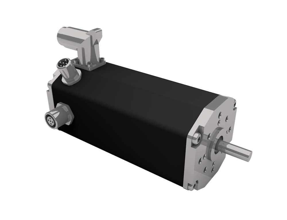 Dunkermotoren BG 65 dMove CO/IO brushless DC motor with integrated 4Q controller and CANopen interface, rated at 268W continuous output power.