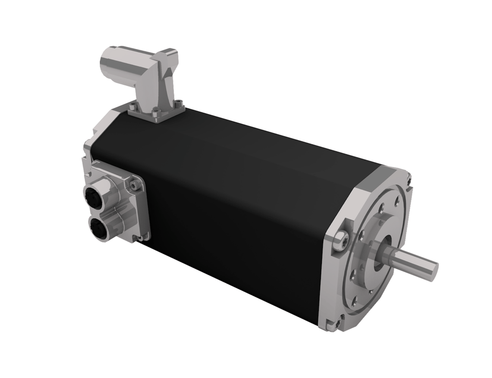 Dunkermotoren BG 66 dPro brushless servo motor with integrated 4Q controller, available in PROFINET, EtherCAT and EtherNet/IP variants, rated at 490W continuous output power.
