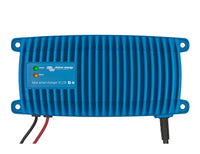 Victron Blue Smart IP67 charger series, 120Vac version, front label with power and status LEDs