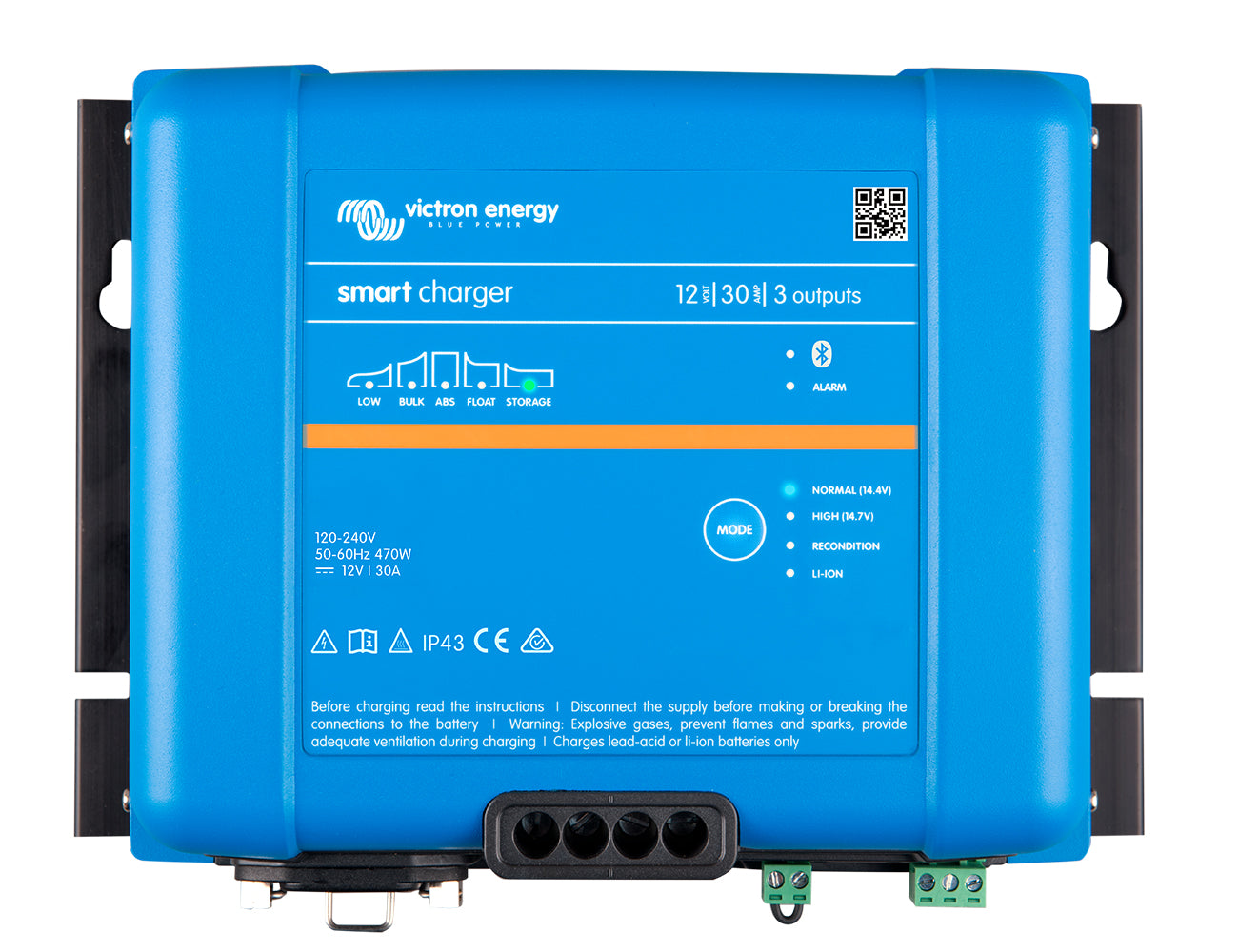 Victron Smart IP43 Charger 120–240V